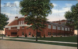 Dodd Gymnasium and Auditorium Postcard