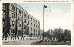 Quintard Memorial Barracks, Sewanee Military Academy Tennessee Postcard Postcard Postcard