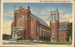 Central Methodist Church Knoxville, TN Postcard Postcard Postcard