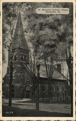 St. Michaels Catholic Church Greenville, PA Postcard Postcard Postcard