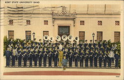 Kent State University Band Postcard