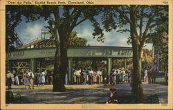 "Over the Falls," Euclid Beach Park Postcard
