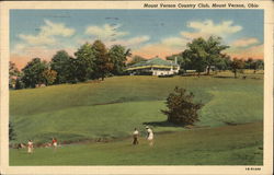 Mount Vernon Country Club Ohio Postcard Postcard Postcard