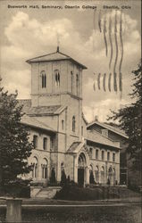 Bosworth Hall, Seminary, Oberlin College Postcard