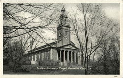 Denison University Chapel Granville, OH Postcard Postcard Postcard