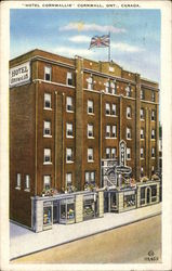Hotel Cornwallis Ontario Canada Postcard Postcard Postcard
