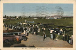 Air Port, Cartierville Montreal, ON Canada Ontario Postcard Postcard Postcard