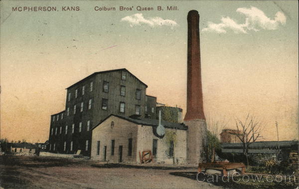 Colburn Bros.' Queen B. Mill McPherson Kansas