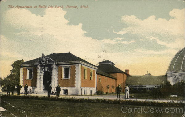 The Aquarium at Belle Isle Park Detroit Michigan