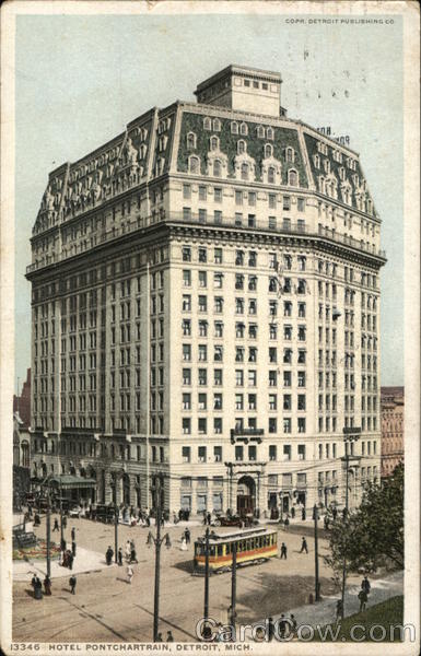Hotel Ponchartrain Detroit Michigan
