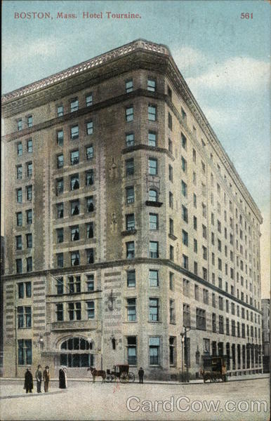 Hotel Touraine Boston Massachusetts