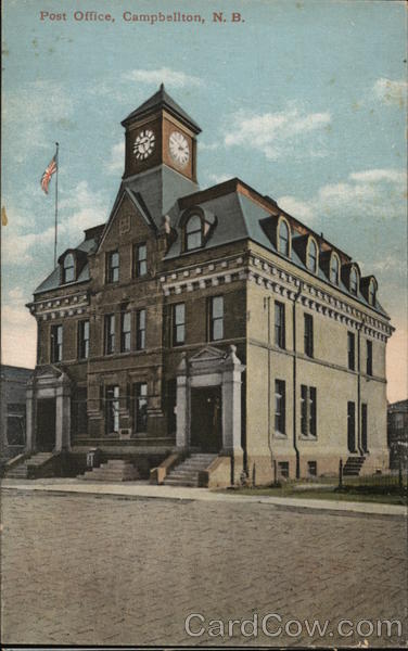 Post Office Campbellton NB Canada New Brunswick