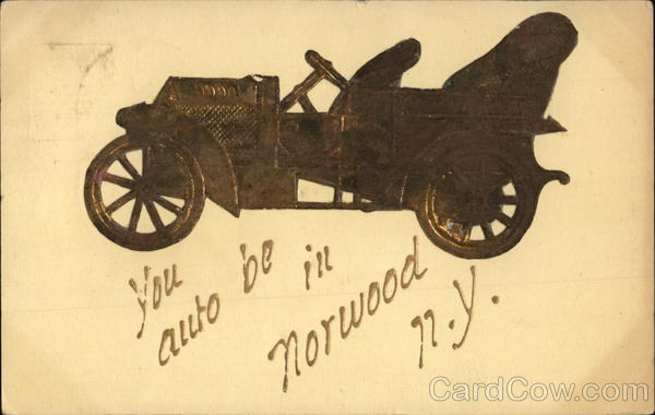 Old Roadster Type Car: You Auto be in Norwood, N.Y. New York