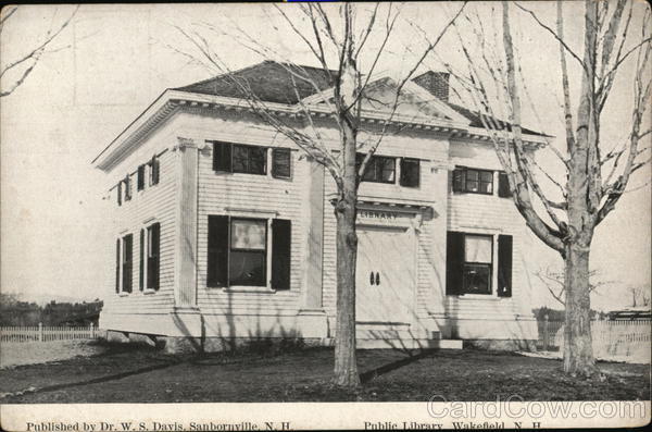 Public Library Wakefield New Hampshire