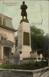 Soldiers' Monument Postcard
