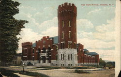 New State Armory Postcard