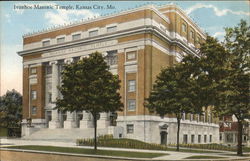 Ivanhoe Masonic Temple Kansas City, MO Postcard Postcard 