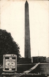 Washington Monument District Of Columbia Washington DC Postcard Postcard Postcard