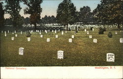 National Cemetery Washington, DC Washington DC Postcard Postcard Postcard