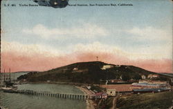 Yerba Buena (Goat Island) U.S. Naval Station Postcard