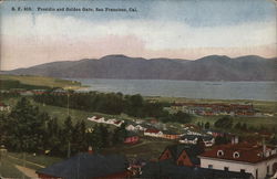 Presidio and Golden Gate Postcard
