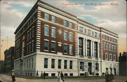 Franklin Union Building Boston, MA Postcard Postcard Postcard