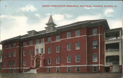 Jennie Edmundson Memorial Hospital Council Bluffs, IA Postcard Postcard Postcard