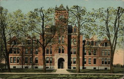 Lilndley Hall, Earlham College Richmond, IN Postcard Postcard Postcard