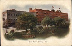 Hotel Brazos Postcard