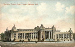 Riverside County Court House California Postcard Postcard Postcard