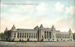 Riverside County Court House California Postcard Postcard Postcard