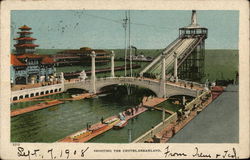 Dreamland - Shooting the Chutes, Coney Island New York, NY Postcard Postcard Postcard