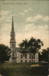 Unitarian Church Arlington, MA Postcard Postcard Postcard