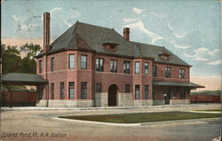 R.R. Station Postcard