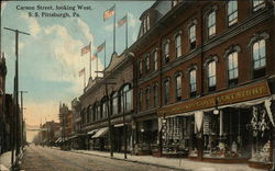 Carson Street, looking West Postcard