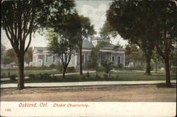 View of Chabot Observatory Postcard