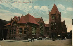 New York Central Rail Road Station Syracuse, NY Postcard Postcard Postcard