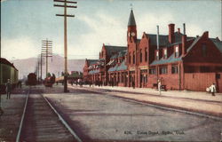 Union Depot Ogden, UT Postcard Postcard Postcard