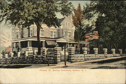 Thomas W. Bentley Residence Postcard