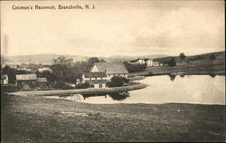 Crisman's Reservoir Branchville, NJ Postcard Postcard Postcard