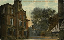 Liberty Building and Residences, Main Street Newton, NJ Postcard Postcard Postcard