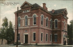 County Building Goshen, NY Postcard Postcard Postcard