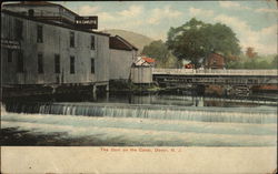 The Dam on the Canal Dover, NJ Postcard Postcard Postcard