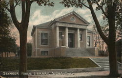 Seymour Public Library Indiana Postcard Postcard Postcard