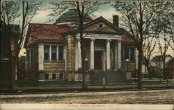 Carnegie Library Shelbyville, IN Postcard Postcard Postcard