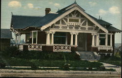 Bungalow Home Postcard