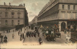 La Rue de Rivoli Postcard