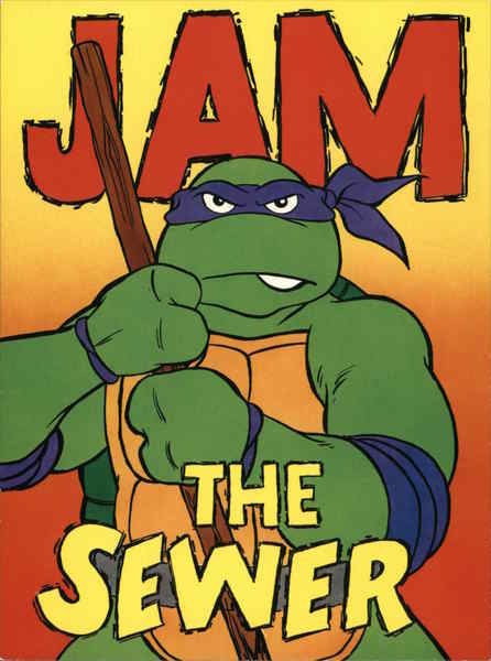 Teenage Mutant Hero Turtles - JAM the Sewer (UK) Cartoons