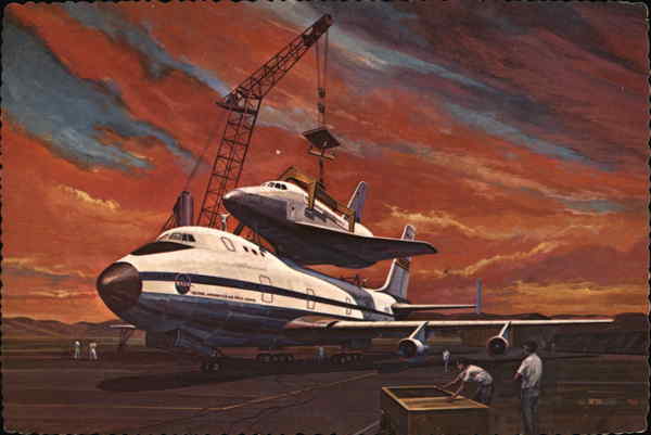 Space Shuttle Orbiter/747 Space & Rockets