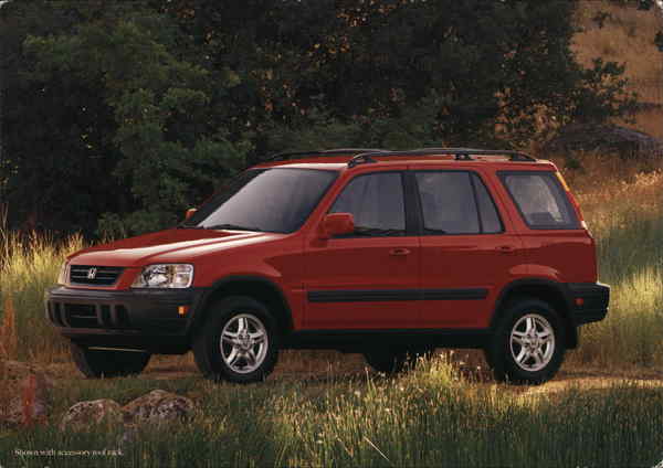 2000 Honda CR-V, Red Cars